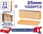 Clavo sin cabeza para clavadora 25 x 0.64 mm Emtop ENAL06825 (10000 por paquete)