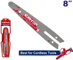 Barra para motosierra industrial de 8" Emtop ECSB6081