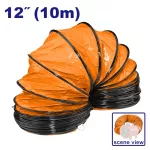 Ducto flexible 30 cm (12”) x 10 metros Emtop EBPP1A12