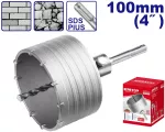 Broca sierra TCT para concreto 4” (100 mm) Emtop EHCS1001