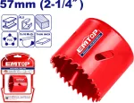 Broca sierra bi-metal HSS 57 mm (2-1/4") Emtop EHSW10571