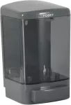Dispensador de jabon liquido gris para pared 980 mL Foset ABP-11H / 45743