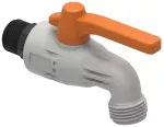 Llave de jardin con rosca 12 mm (1/2") PCP
