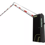 Barrera vehicular para acceso comercial Mastodon 624 24V con asta articulada Accessmatic KMTD624ART