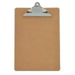 Tabla de madera con prensa tamaño carta